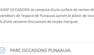 Photo de Parc occasions Punaauia
